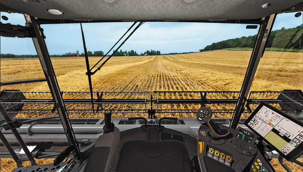 Fendt IDEAL cab view